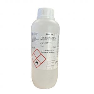 Etanol 96% u plastičnoj boci, 1000 ml