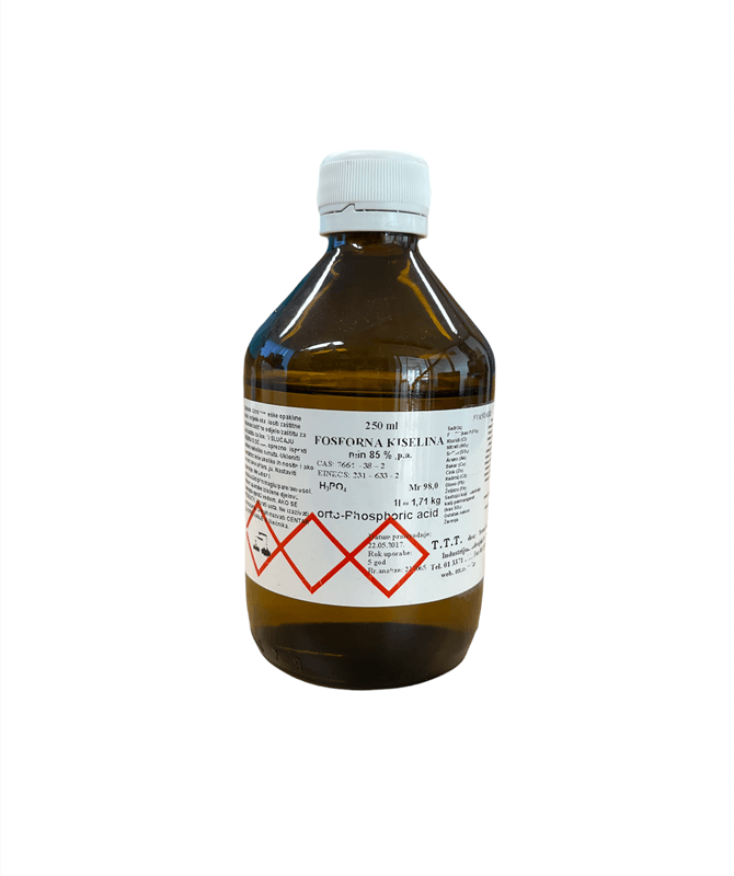 Fosforna kiselina u staklenoj boci, 250 ml