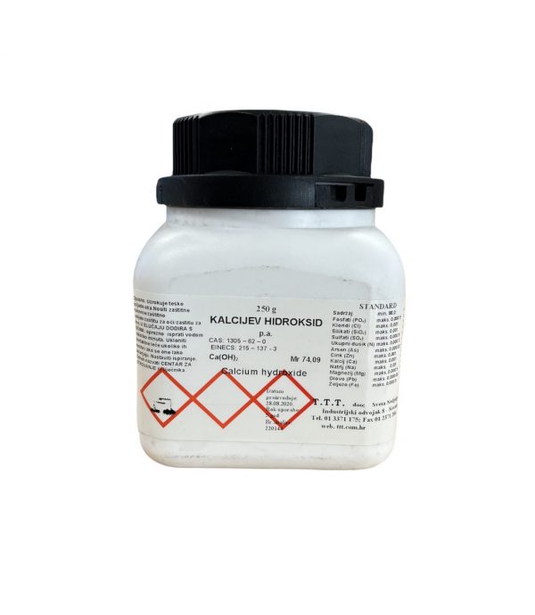 Kalcijev hidroksid u plastičnoj bočici, 250 g