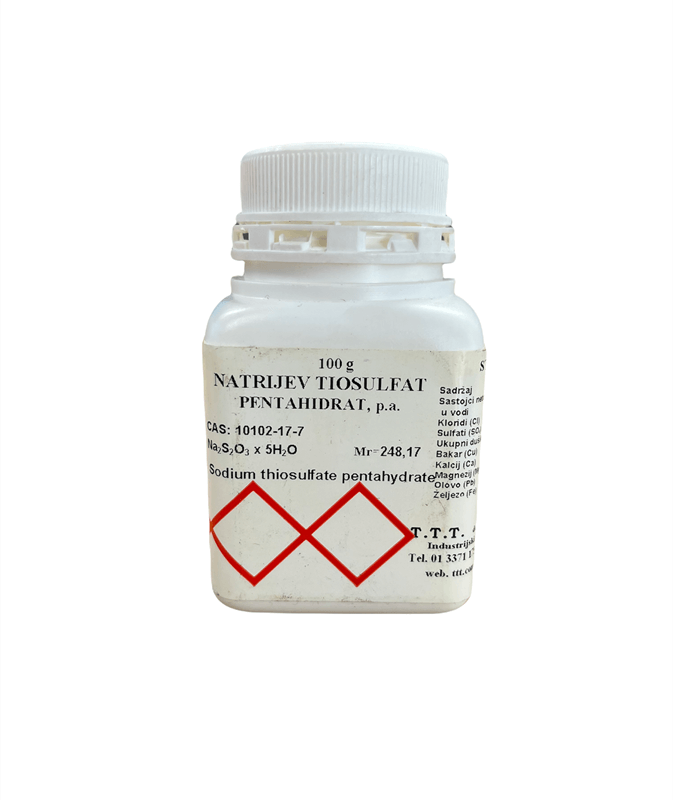 Natrijev tiosulfat pentahidrat, 100 g