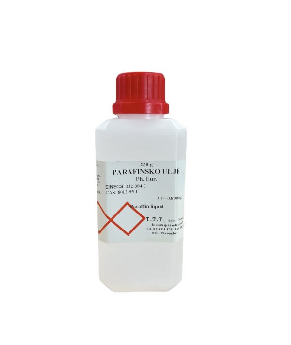 Parafinsko ulje u plastičnoj boci, 250 ml