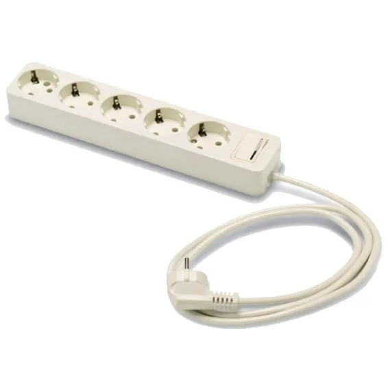 Produžni kabel, 5 utičnica