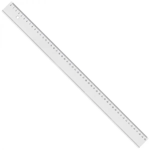 Ravnalo PVC, 50 cm