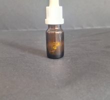 Staklena boca Stella, smeđe boje sa čepom, 10ml