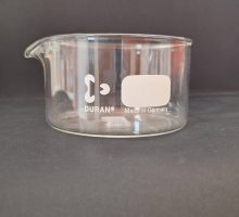 Čaša za kristalizaciju, staklena, niska, 300ml