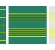Vrste crtovlja za školsku ploču