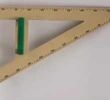 Eko geometrijski pribor, trokut2 Eko geometrijski pribor, trokut 60°