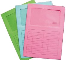 Fascikl L s prozorom, A4