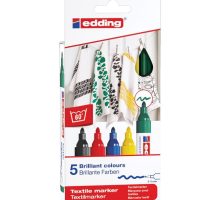 Flomasteri za tekstil, 5 komada_1