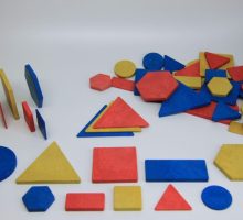 Geometrijski likovi u boji, PVC