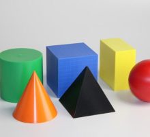 Geometrijski set u 6 boja, 6 dijelova Geometrijski set u 6 boja, 6 dijelova