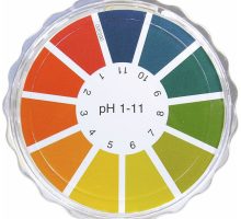 Indikator papir, pH 1-11, 5 m Indikator papir, pH 1-11, 5 m