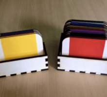 Kutija s karticama boja