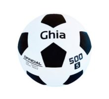 Lopta nogometna, gumena, za beton