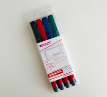 Markeri za školski šestar: crni, crveni, plavi, zeleni