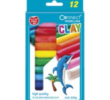 Plastelin, 12 boja, 200 g