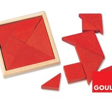 Tangram drveni, 7 dijelova