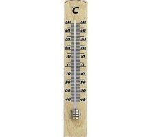 Termometar zidni, drveni