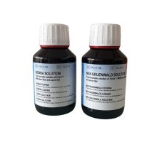 Boje za bojanje krvnog razmaza u staklenim bočicama